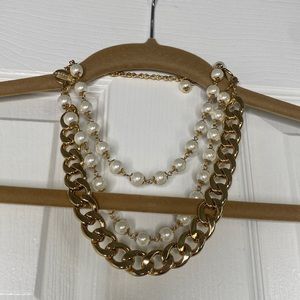 WHBM multi layers necklace